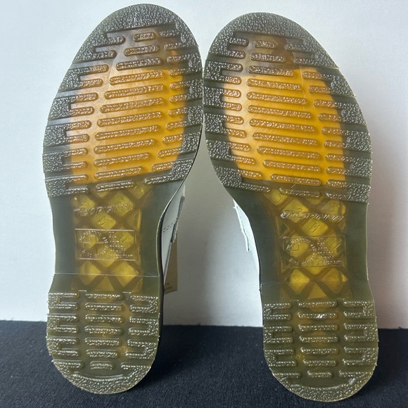 ❗️NEW Dr. Martens AirWair ADRIAN YELLOW STITCH LEATHER TASSEL LOAFERS Size 5 - Picture 15 of 15